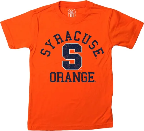Vista 117 de Wes and Willy Camiseta de algodón orgánico de manga corta para niños de la NCAA