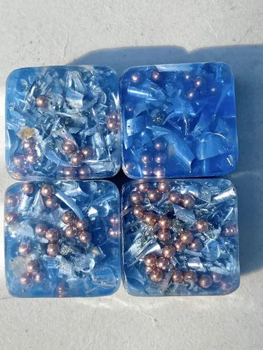 Vista 5 de 16 Mini Cube Tower Busters Azul Claro Orgone