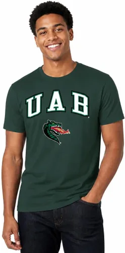 Vista 29 de Campus Colors NCAA - Camiseta de algodón para adulto, unisex, para el día del juego Azul marino