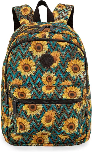 Vista 12 de Montana West - Mochila para mujeres, bolso de viaje occidental, mochila casual, mochila de día para portátil, universidad, Mediana