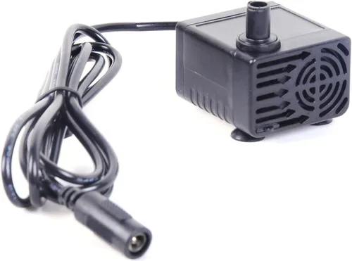 Vista 4 de Ultra silencioso mini sin escobillas para bomba de agua 9-12V 4-5W 500L/H Lift 59.1-78.7 in Fuente sumergible acuario Circulación Mini pequeña bomba