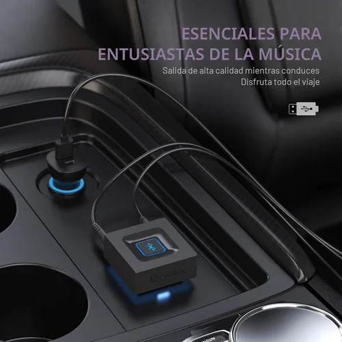 Vista 5 de Esinkin Receptor de audio inalámbrico para sistema de sonido de transmisión de música, funciona con teléfonos inteligentes, tabletas y automóvil