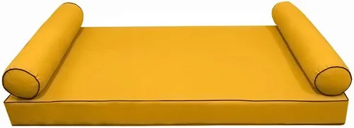 Vista 2 de Funda Only-Style 5 para colchón de exterior, funda de almohada de contraste, ribete de tubería de contraste, tamaño AD108