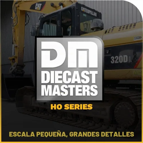 Vista 8 de 1:87 Caterpillar 320D L Excavadora hidráulica con múltiples herramientas de trabajo (cubo de limpieza, garra, martillo y procesador múltiple)