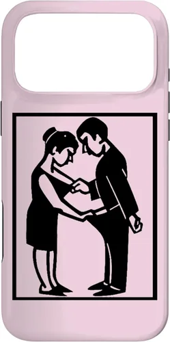 Vista 22 de Camiseta divertida para adultos, imagen de hombre y mujer, funda para iPhone 17