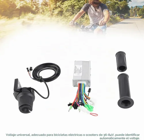 Vista 2 de VBESTLIFE Controlador Eléctrico Set, 36 48V 250 350W Universal Eléctrico Scooter Controlador LCD Split Meter