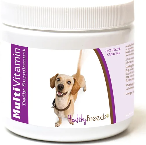 Vista 108 de Healthy Breeds Affenpinscher - Masticables blandos multivitamínicos, 60
