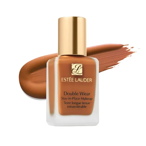 Vista 9 de Estée Lauder Maquillaje de base de maquillaje doble que se mantiene en su lugar, base mate de larga duración, 1 onza líquida Porcelana cálida 1W0