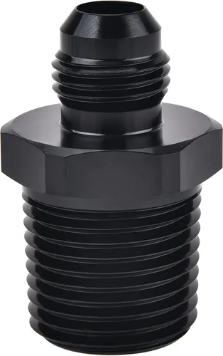 Vista 18 de EVIL ENERGY Adaptador de ajuste de 6AN a 3/8" NPT macho de 90 grados, aluminio