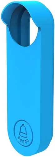 Vista 9 de Coyktonty Funda de silicona para timbre de puerta, resistente a la intemperie, silicona protectora para Google Nest Doorbell Case Anti-UV (blanco)