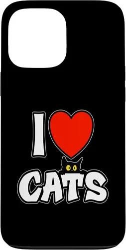 Vista 24 de I Love Cats cat Lover Kitten Parents Feline Fans only Owners Case for iPhone 16