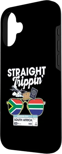 Vista 2 de Straight Trippin' South Africa Vacation Tour Travel Trip Case for iPhone 16