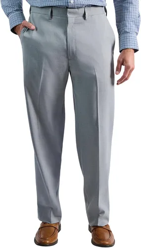 Vista 7 de Haggar Pantalón de vestir de ajuste clásico prémium para hombre Negro