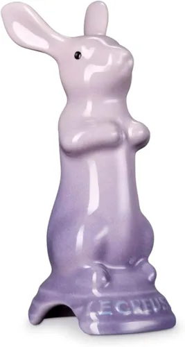 Vista 12 de Le Creuset chimenea de cerámica con forma de ave para pastel, Cereza Cerise