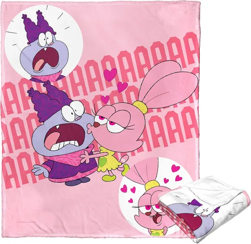 Vista 2 de NORTHWEST Cartoon Network's Chowder - Manta de seda táctil, 50 x 60 pulgadas, no soy tu novio