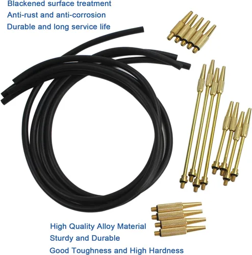 Vista 4 de Kit de herramientas de sincronización de carburador de motocicleta, equilibrador de vacío de combustible universal, sincronizador de carburador