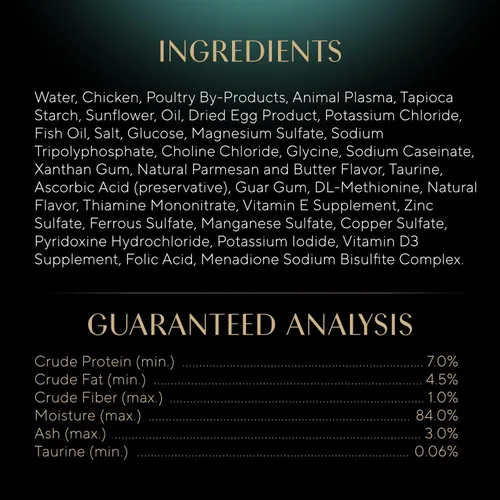 Vista 7 de Sheba Perfect Portions Bistro - Alimento húmedo para gatos adultos, pollo en salsa Alfredo, bandejas de 2.6 onzas (24 unidades, 48 porciones)