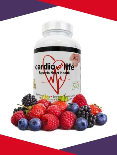 Vista 4 de Health Guardian CardioForLife 60 tabletas masticables - Berry