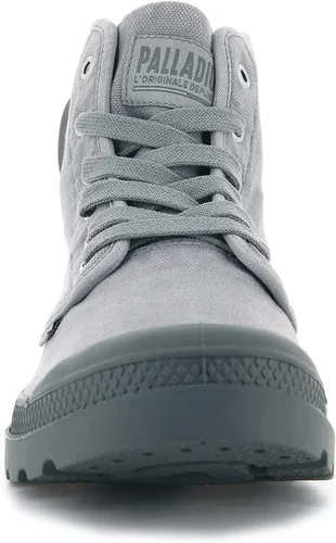 Vista 3 de Palladium Botas Pampa Hi para hombre, botas de lona vegana con cordones