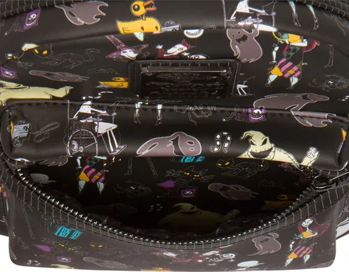 Vista 7 de Loungefly Disney The Nightmare Before Christmas Mini mochila Negro