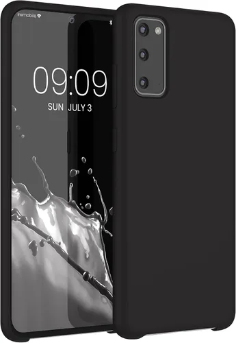 Vista 227 de kwmobile Funda compatible con Samsung Galaxy S9 - Funda de silicona TPU con acabado suave - Blue Reef