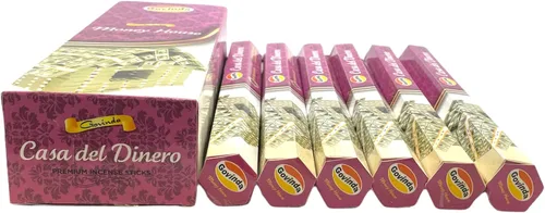 Vista 11 de Govinda – Incienso – Aqua Fresh – 120 varillas de incienso, incienso premium, revestimiento de masala