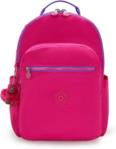 Vista 45 de Kipling Mochila para portátil Seoul de 15 pulgadas para mujer, duradera, espaciosa, con correas acolchadas para el hombro, funda protectora