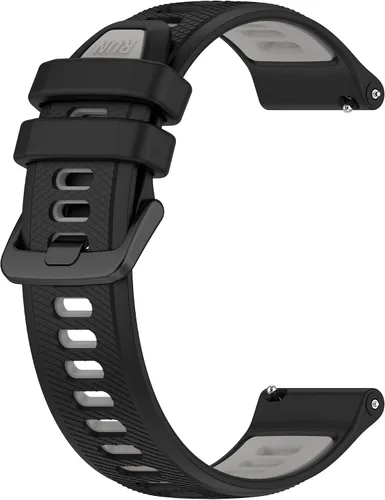 Vista 3 de Compatible con Garmin Forerunner 265S 255S Correas de reloj, correas de repuesto de silicona duraderas de liberación rápida de 18mm. Compatible