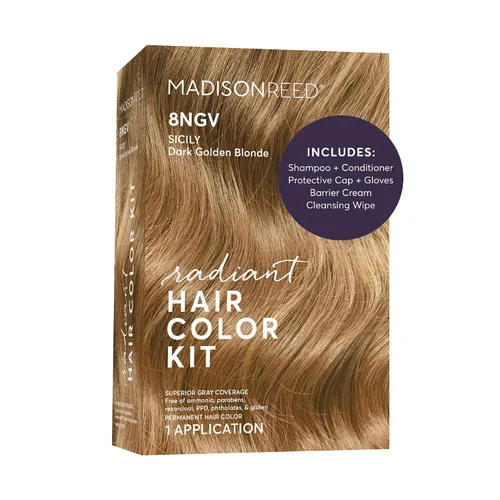 Vista 66 de Madison Reed - Kit de tinte radiante para el cabello, tinte permanente para el cabello, 100 % cobertura de canas, sin amoníaco, negro Parma 2.5NNN
