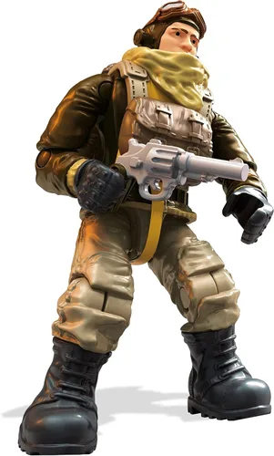 Vista 2 de Mega Construx Call of Duty WW2 Pilot Building Set (1 pieza)