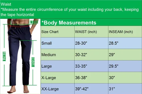 Vista 3 de NELEUS Pantalones cónicos de entrenamiento para hombre