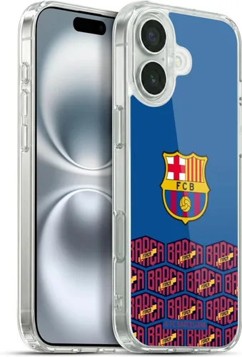 Vista 61 de Head Case Designs Funda de gel con licencia oficial del FC Barcelona con logotipo y patrón de Forca Barca [protección de grado militar] compatible