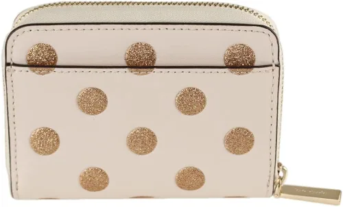 Vista 5 de Kate spade new york Wrap Party - Tarjetero pequeño con cremallera (pergaminodorado)