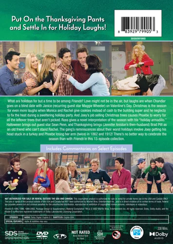 Vista 3 de Friends The One With All the Holidays Compilation DVD