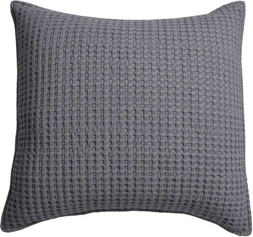 Vista 16 de Levtex Home - Mills Waffle Taupe - Almohada decorativa (12 x 24 pulgadas) - Waffle - Taupe