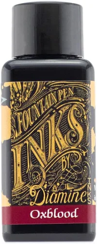 Vista 26 de Tinta embotellada para pluma estilográfica Diamine, 30 ml - Ámbar