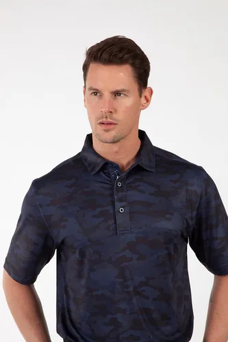 Vista 5 de Bobby Jones Ropa de golf - Performance RTJ Special Operations Polo de golf de manga corta para hombre