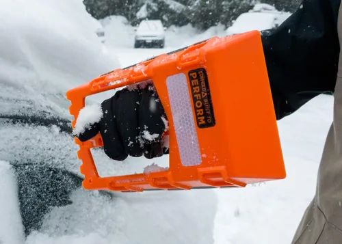 Vista 7 de Stayhold Pala compacta multiusos y herramienta de nieve para automóvil, SUV, camiones y barcos