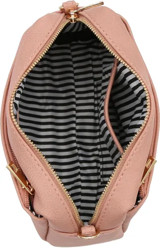 Vista 50 de FashionPuzzle Triple Zip Small Crossbody Bag