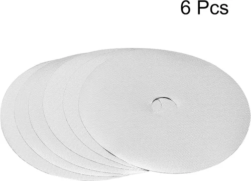 Vista 3 de MECCANIXITY Anillo de mantillo de árbol de 12.6 pulgadas, protector de árbol no tejido, cubierta de plantas para control de malezas, barrera redonda