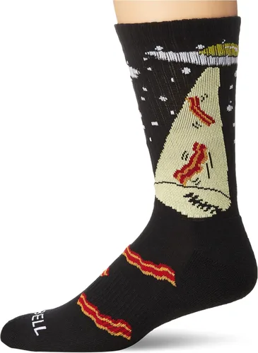 Vista 82 de K. Bell, calcetines retro varsity de lechuga para mujer Adultish (negro)