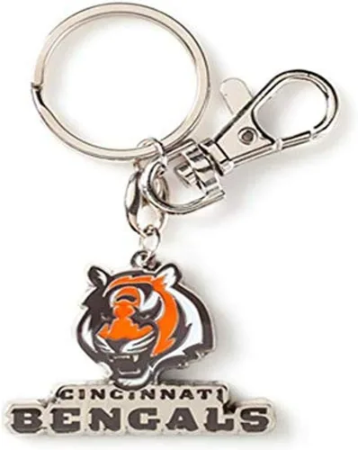 Vista 4 de aminco NFL unisex-adult Nfl Heavyweight Logo Keychain Azul