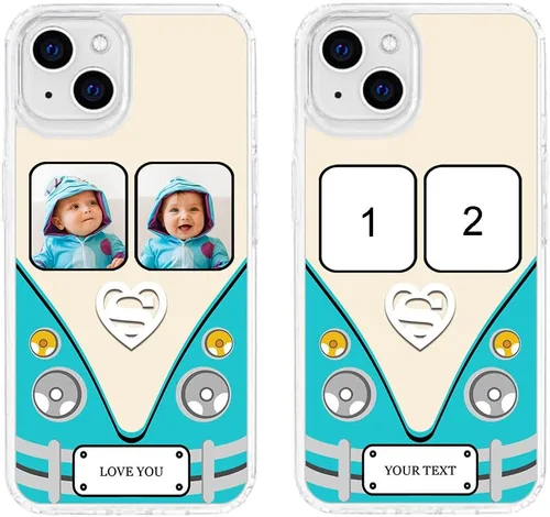 Vista 297 de Funda de teléfono personalizada para Apple iPhone 8 Plus iPhone 7 Plus, personalizada con foto, imagen, texto, imagen, diseño de imagen