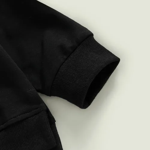 Vista 62 de Sudadera unisex de algodón de color sólido para bebé, camiseta de manga larga con cuello redondo