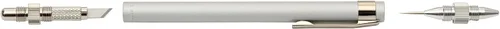Vista 7 de NT Cutter Cuchillo de aluminio con punta de aguja y quemadores, 1 cuchillo (D-1000P)