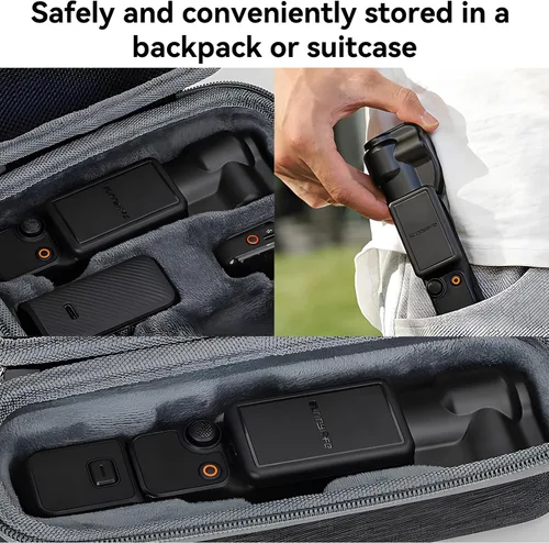 Vista 4 de Bolsillo 3 Funda Protectora Gimbal Protector Lente Capucha Pantalla Cubierta Protectora para DJI Osmo Pocket 3 Accesorios