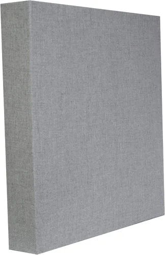 Vista 2 de ATS Acoustics Bass Trap - Panel de pared acústico de estudio absorbente de sonido de rango completo, 24 x 24 x 4 pulgadas (humo azul) NRC 1.28. 4