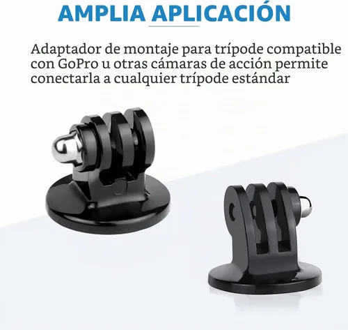 Vista 2 de Soporte de trípode para cámara de acción GoPro