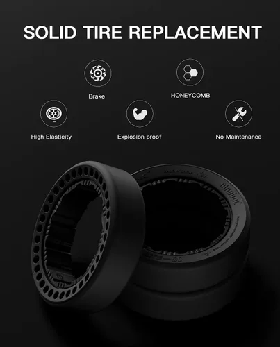 Vista 2 de Electric GoKart Pro / Pro2 and Gokart Bundle Rear Tire Compatible with Ninebot by Segway Gokart Kit(with Ninebot S Max), Go Kart Pro 2 Quick Release