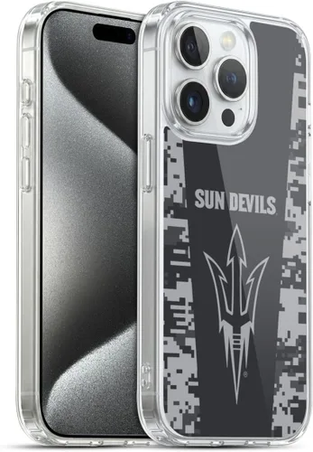 Vista 99 de Head Case Designs Funda de gel ASU Camou con licencia oficial de la Universidad Estatal de Arizona [protección de grado militar] compatible